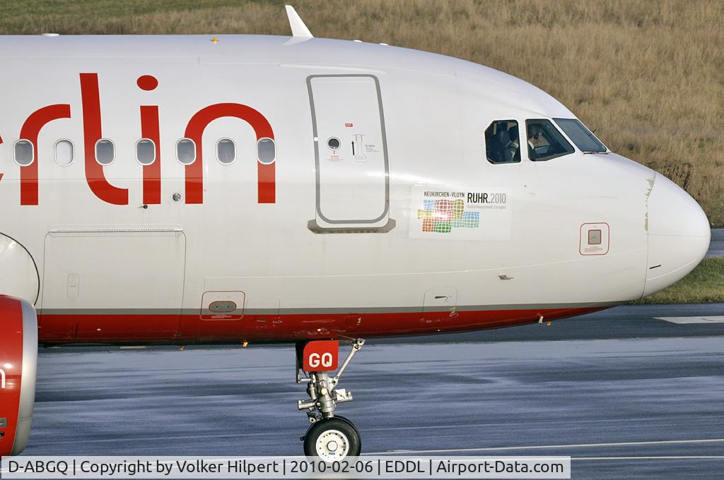 D-ABGQ, 2008 Airbus A319-112 C/N 3700, Air Berlin
