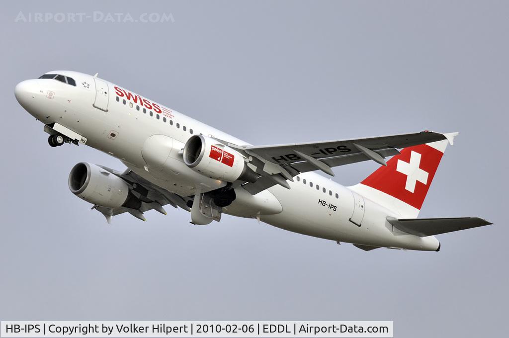 HB-IPS, 1997 Airbus A319-112 C/N 734, Swiss