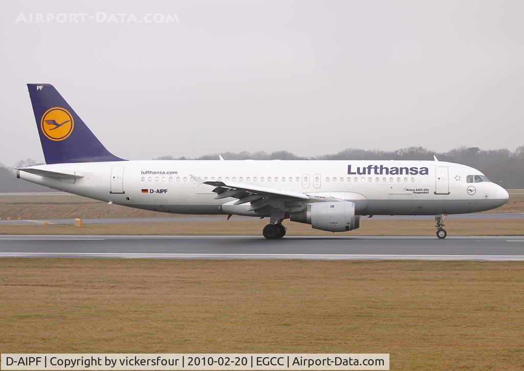 D-AIPF, 1989 Airbus A320-211 C/N 0083, Lufthansa