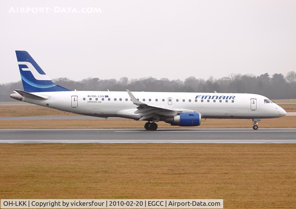 OH-LKK, 2007 Embraer 190LR (ERJ-190-100LR) C/N 19000127, Finnair