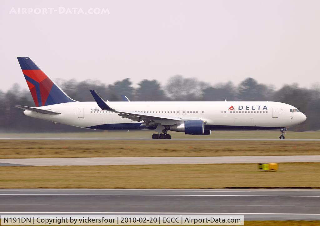 N191DN, 1997 Boeing 767-332 C/N 28448, Delta Airlines