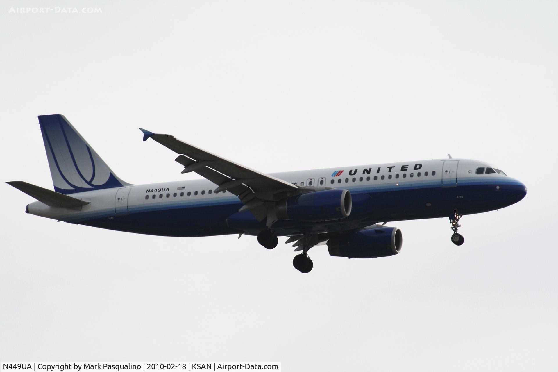 N449UA, 1998 Airbus A320-232 C/N 851, Airbus A320