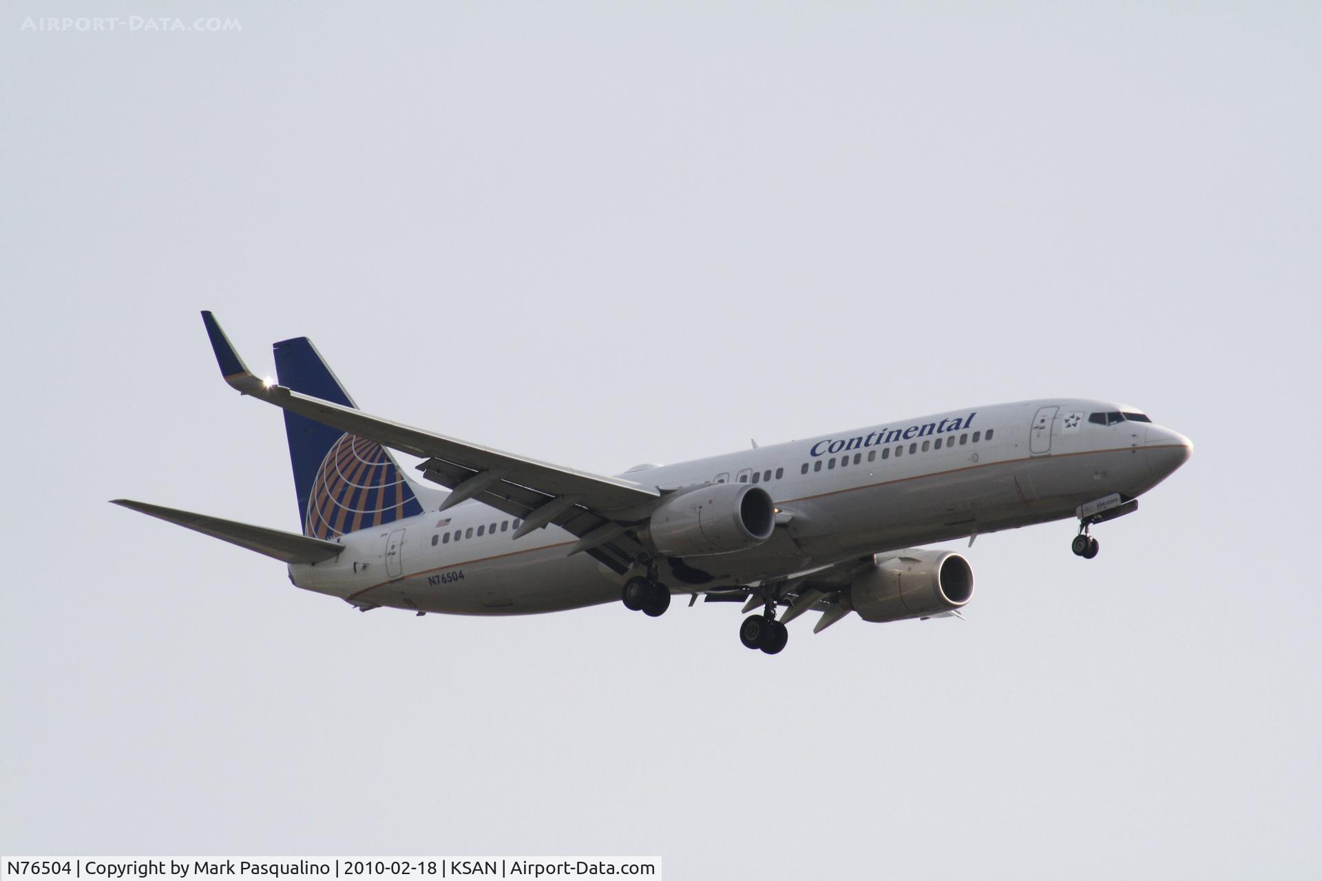 N76504, 2006 Boeing 737-824 C/N 31604, Boeing 737-800