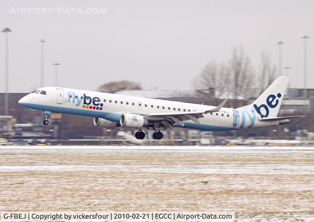 G-FBEJ, 2007 Embraer 195LR (ERJ-190-200LR) C/N 19000155, FlyBE