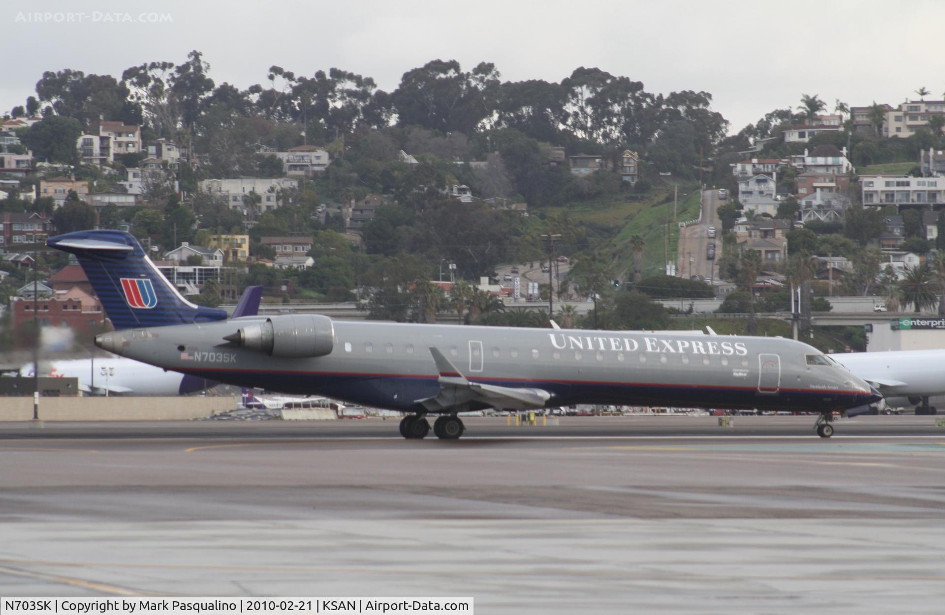 N703SK, 2004 Bombardier CRJ-701ER (CL-600-2C10) Regional Jet C/N 10139, CL-600-2C10