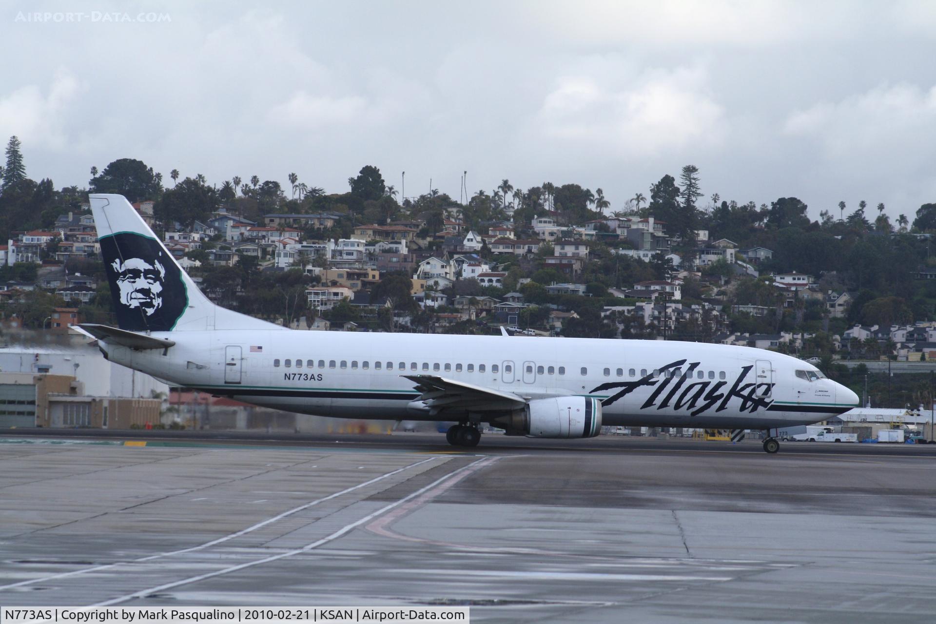 N773AS, 1993 Boeing 737-4Q8 C/N 25106, Boeing 737-400