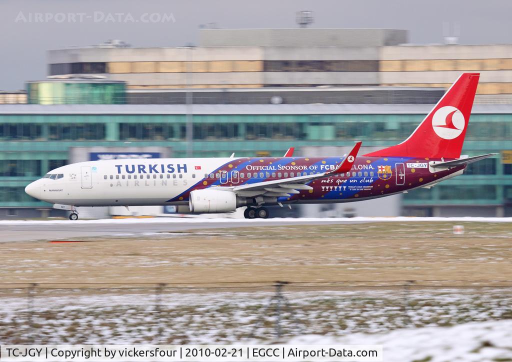 TC-JGY, 2008 Boeing 737-8F2 C/N 35738, Turkish Airlines
