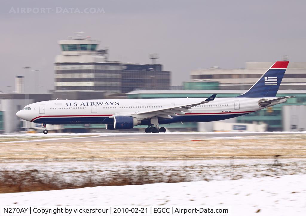 N270AY, 2000 Airbus A330-323 C/N 315, US Airways