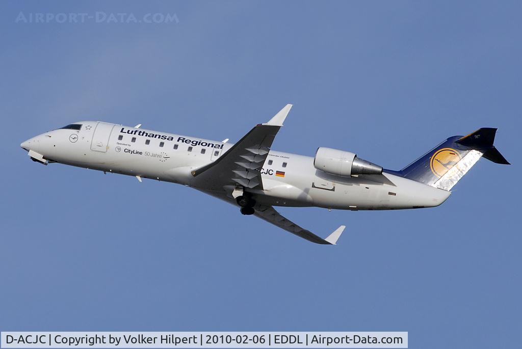 D-ACJC, 1996 Canadair CRJ-100LR (CL-600-2B19) C/N 7130, Lufthansa Regional