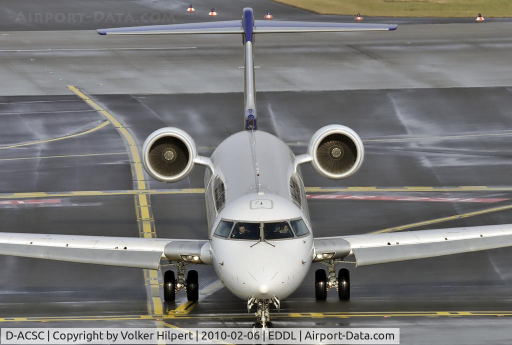 D-ACSC, Canadair CRJ-700 (CL-600-2C10) Regional Jet C/N 10039, at dus