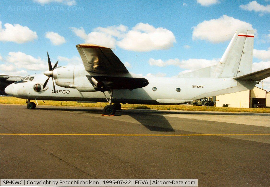SP-KWC, 1973 Antonov An-26 C/N 1602, Polish Air Force An-26 Curl on display at the 1995 Intnl Air Tattoo at RAF Fairford.