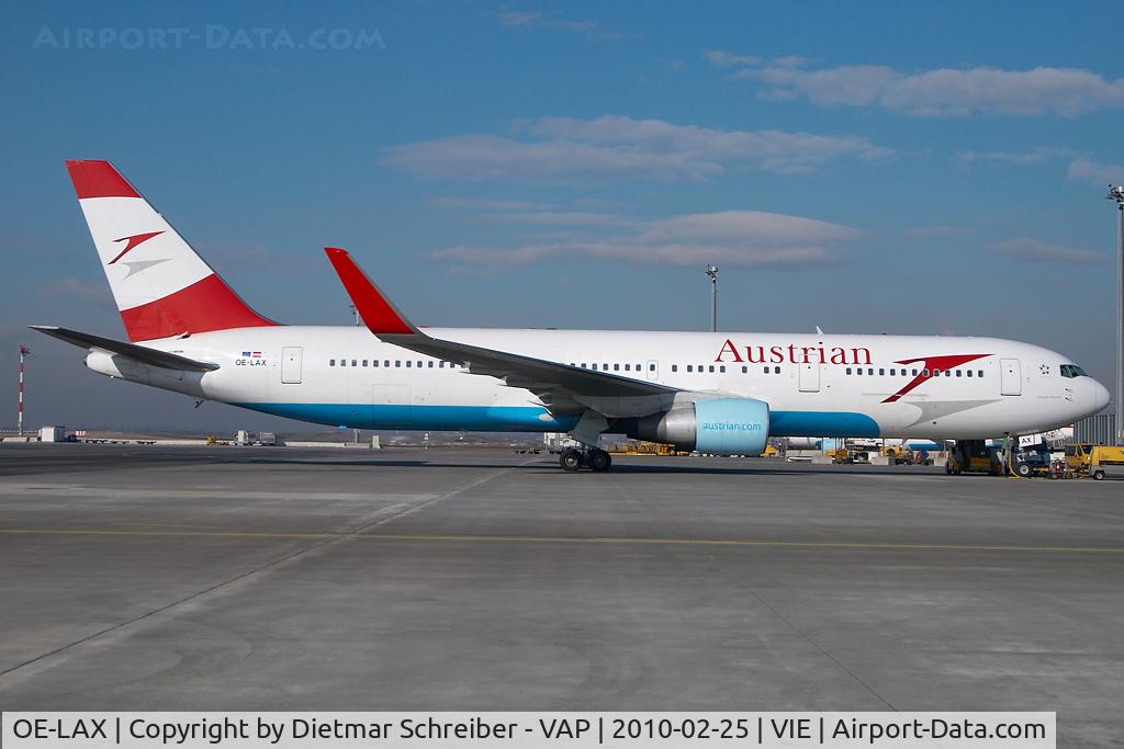 OE-LAX, 1992 Boeing 767-3Z9/ER C/N 27095, Austrian Airlines Boeing 767-300