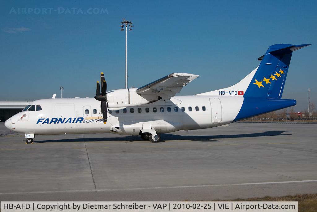 HB-AFD, 1989 ATR 42-320 C/N 121, Farnair ATR42