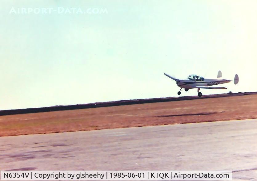 N6354V, 1965 Alon A2 Aircoupe C/N A-30, I purchased this Aircoupe in 1985.