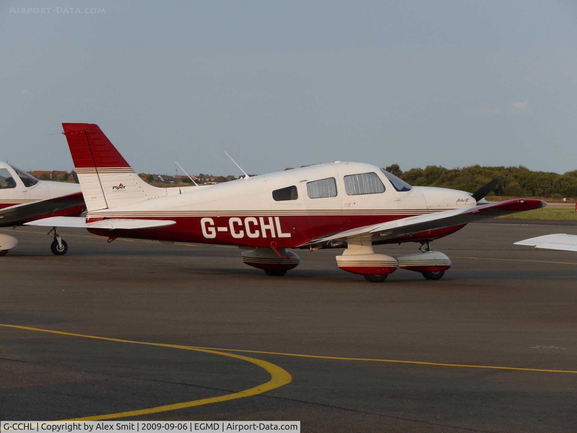G-CCHL, 1998 Piper PA-28-181 Cherokee Archer III C/N 2843176, Piper Pa28-181 Cherokee Archer II G-CCHL Lydd Aero Club