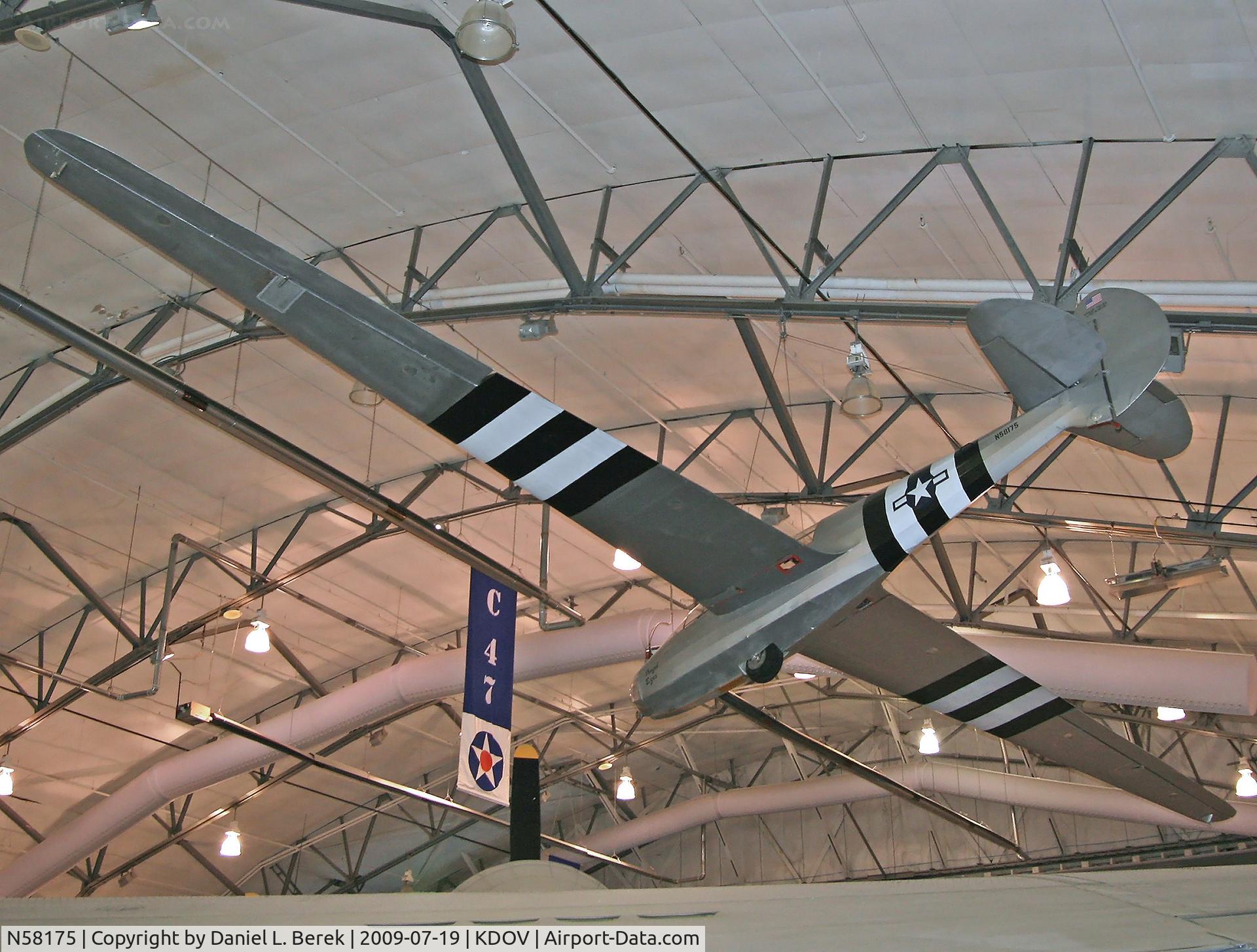 N58175, 1942 Laister-Kauffman TG-4A (LK-10B) C/N 135, This beauty has been donated to the Air Mobility Command Museum, Dover, DE, for preservation and display.
