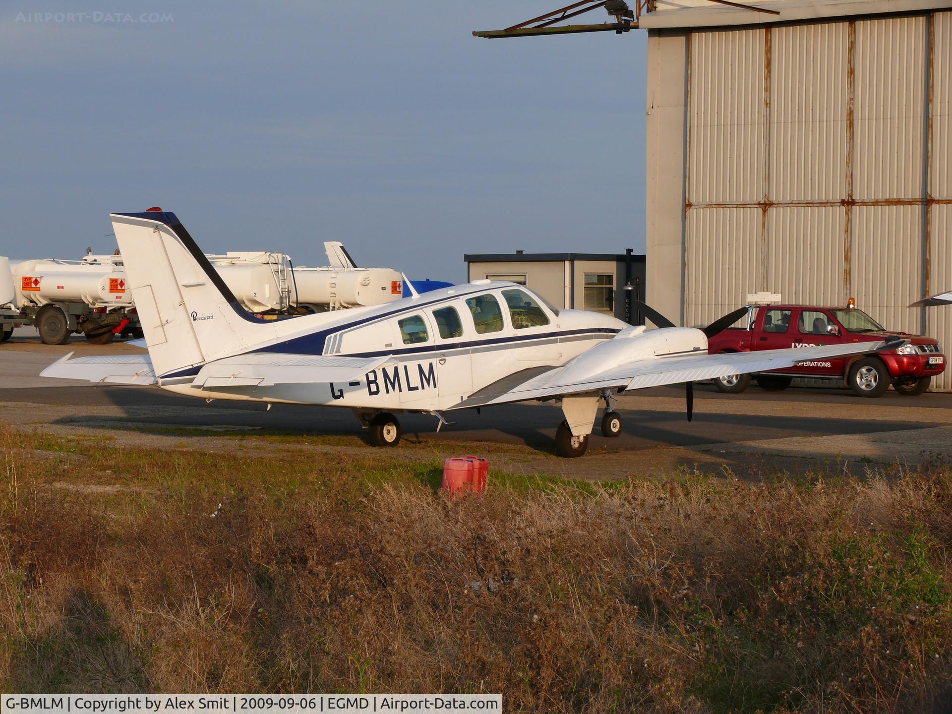 G-BMLM, 1973 Beech 58 Baron Baron C/N TH-405, Beech Be58 Baron G-BMLM Atlantic Bridge Aviation