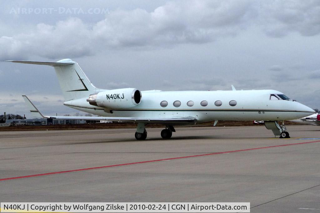 N40KJ, 1988 Gulfstream Aerospace G-IV C/N 1070, visitor