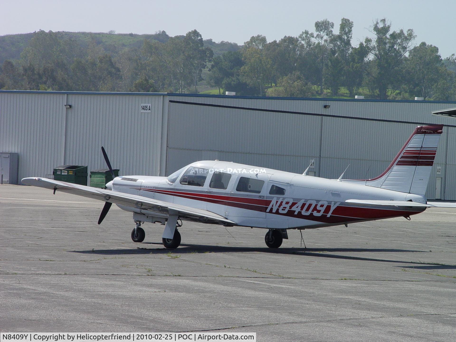 N8409Y, 1981 Piper PA-32R-301T Turbo Saratoga C/N 32R-8129086, Parked near Howard Aviaiton