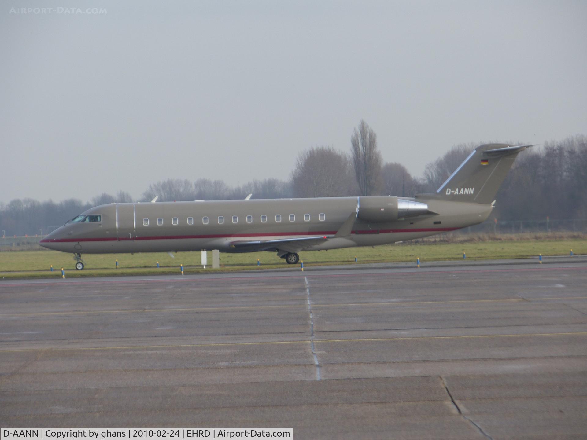 D-AANN, 2007 Bombardier Challenger 850 (CL-600-2B19) C/N 8073, nice bizzer