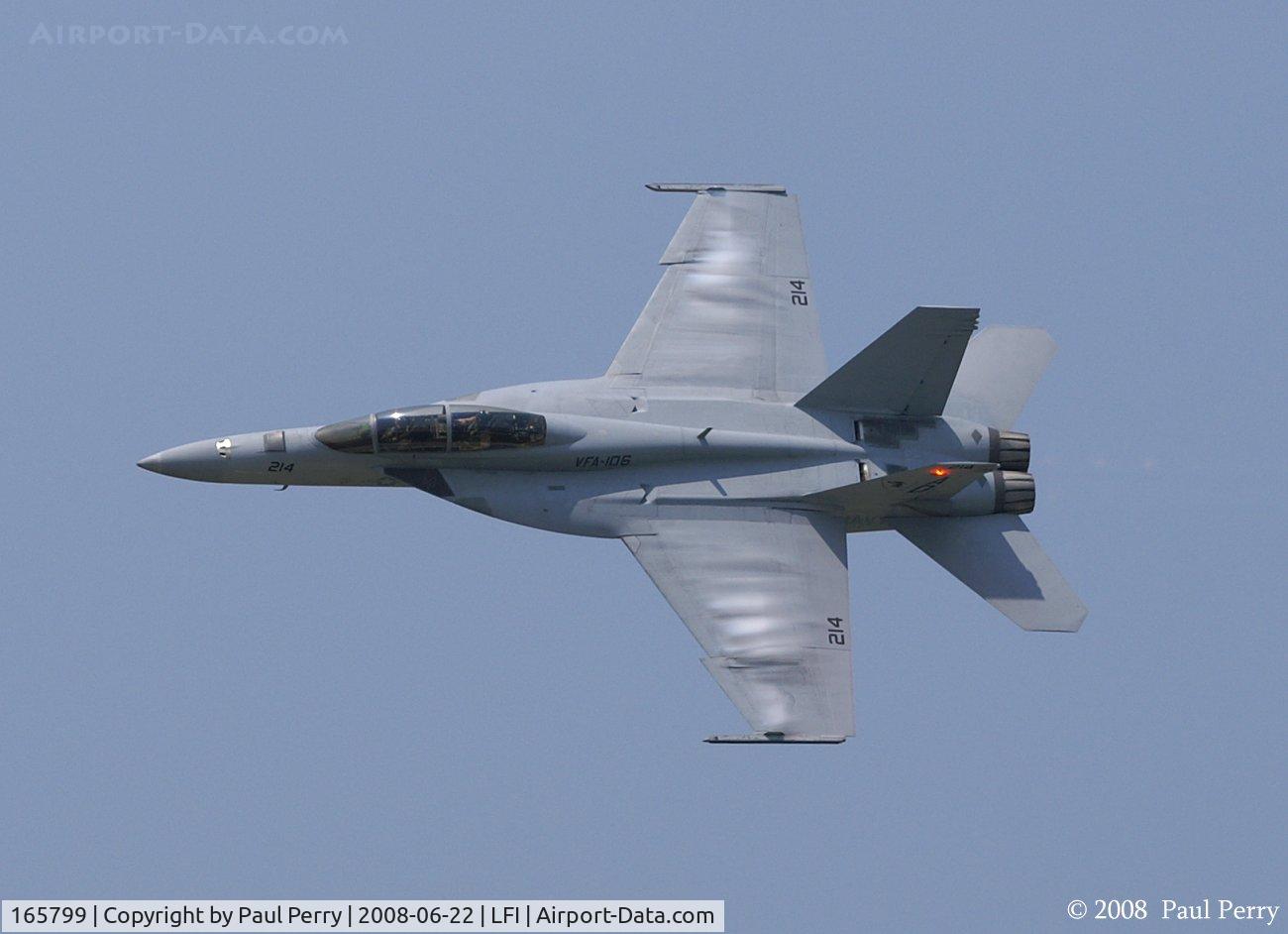 165799, Boeing F/A-18F Super Hornet C/N 1529/F025, Power and grace