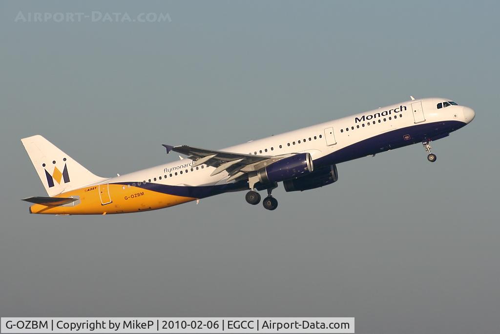 G-OZBM, 1999 Airbus A321-231 C/N 1045, Climbing above the early morning mist layer.