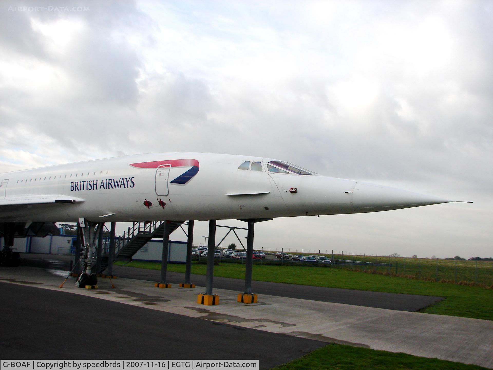 G-BOAF, 1979 Aerospatiale-BAC Concorde 1-102 C/N 100-016, British Airways Concorde Nose