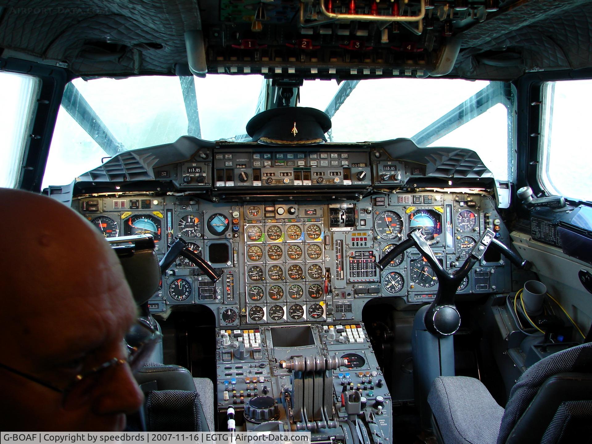 G-BOAF, 1979 Aerospatiale-BAC Concorde 1-102 C/N 100-016, British Airways Concorde Cockpit