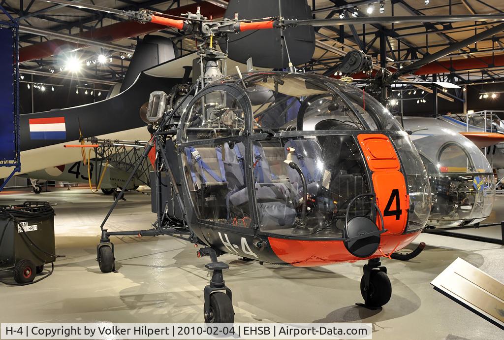 H-4, Sud SE-3130 Alouette II C/N 1753, at Soesterberg