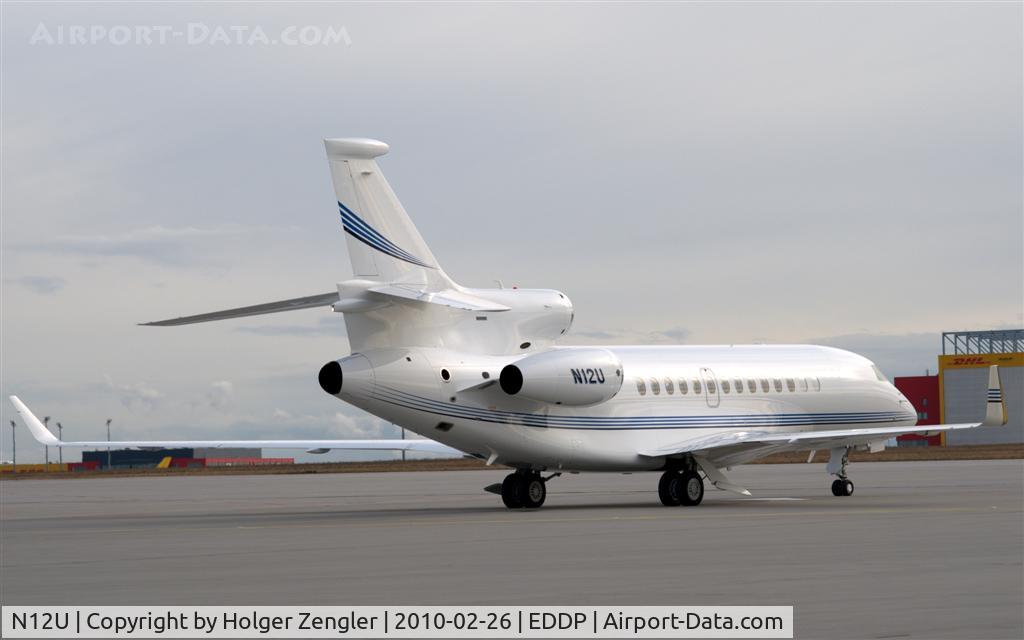 N12U, 2008 Dassault Falcon 7X C/N 53, Not often seen at LEJ