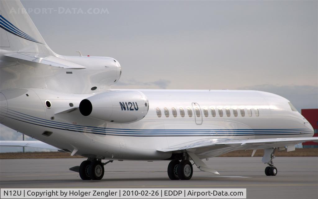 N12U, 2008 Dassault Falcon 7X C/N 53, A Beauty is showing at LEJ