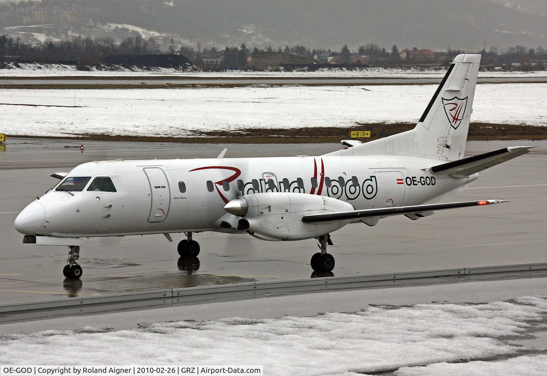 OE-GOD, 1989 Saab SF340A C/N 340A-153, Some minutes bevor take off to Zürich