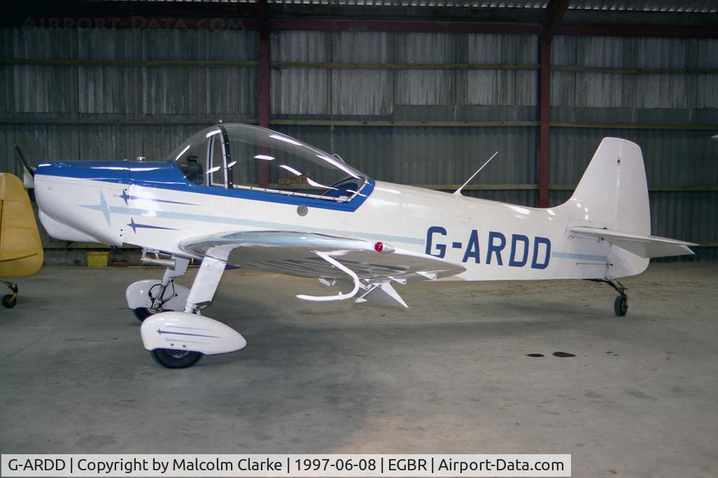 G-ARDD, 1960 Scintex CP-301-C1 Emeraude C/N 549, Scintex CP301 C1 Emeraude at Breighton Airfield, UK in 1997.