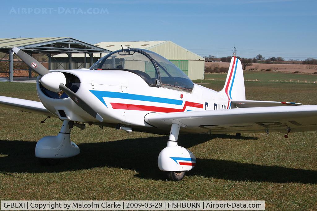 G-BLXI, 1965 Scintex CP-1310-C3 Super Emeraude C/N 937, Scintex 1310-CP Super Emeraude at Fishburn Airfield in 2009. Previously F-BMJI.