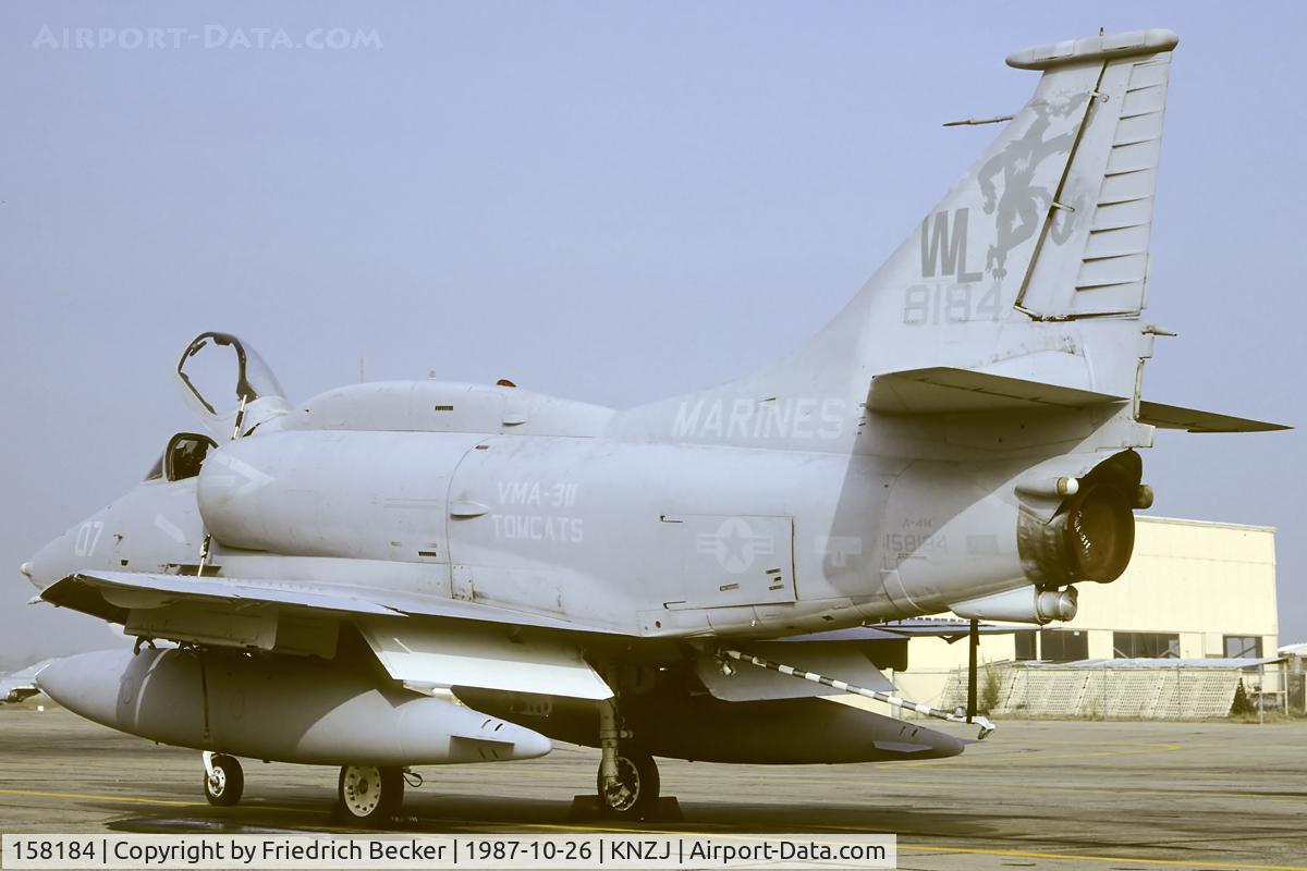 158184, Douglas A-4M Skyhawk C/N 14221, in between the missions