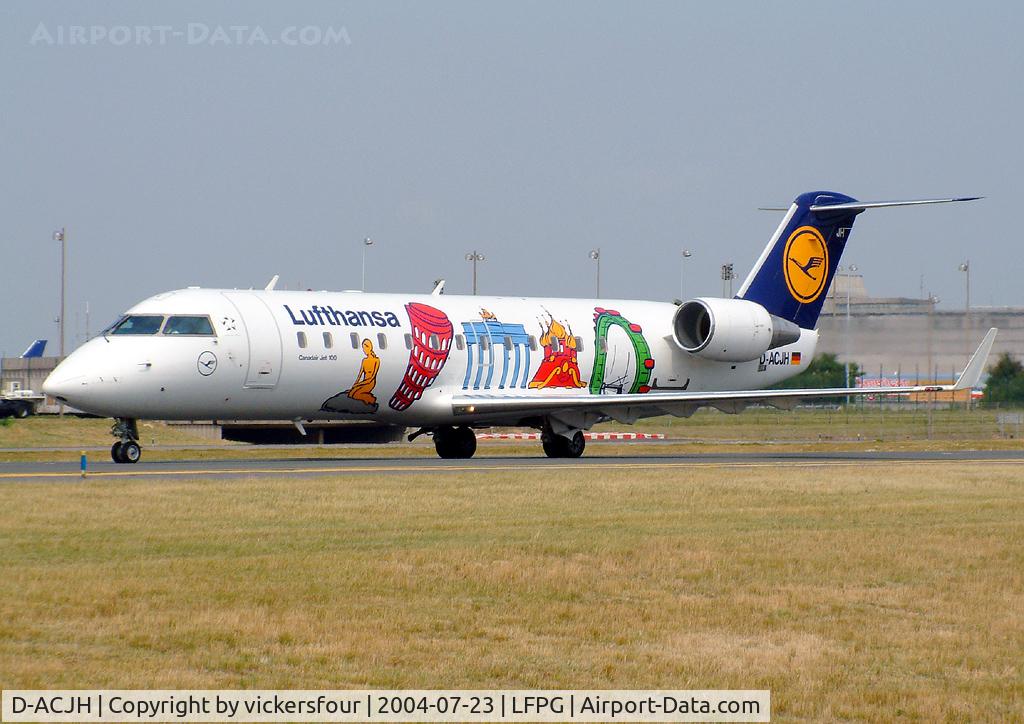 D-ACJH, 1998 Canadair CRJ-200LR (CL-600-2B19) C/N 7266, Lufthansa