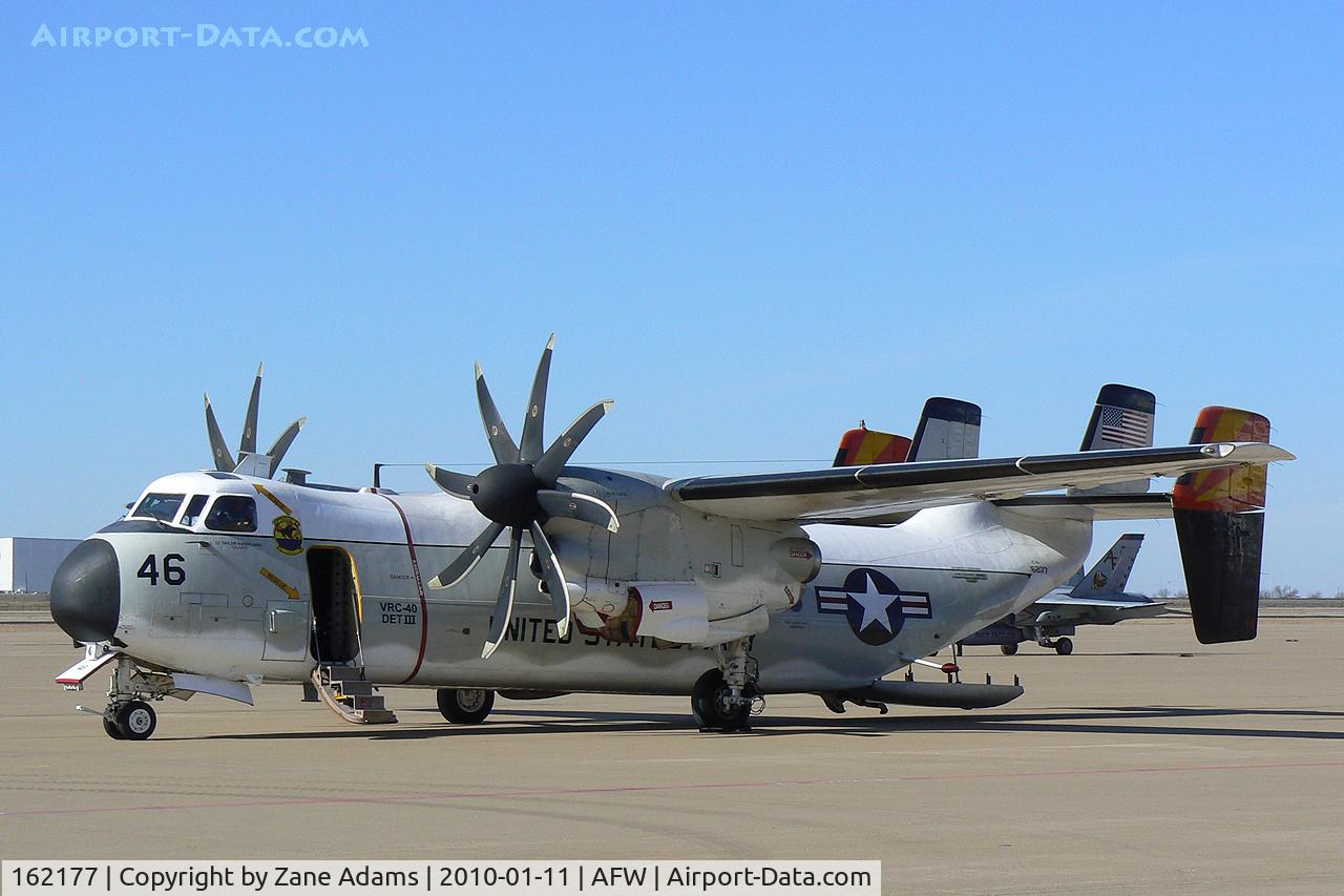 162177, Grumman C-2A Greyhound C/N 57, At Fort Worth Alliance Airport