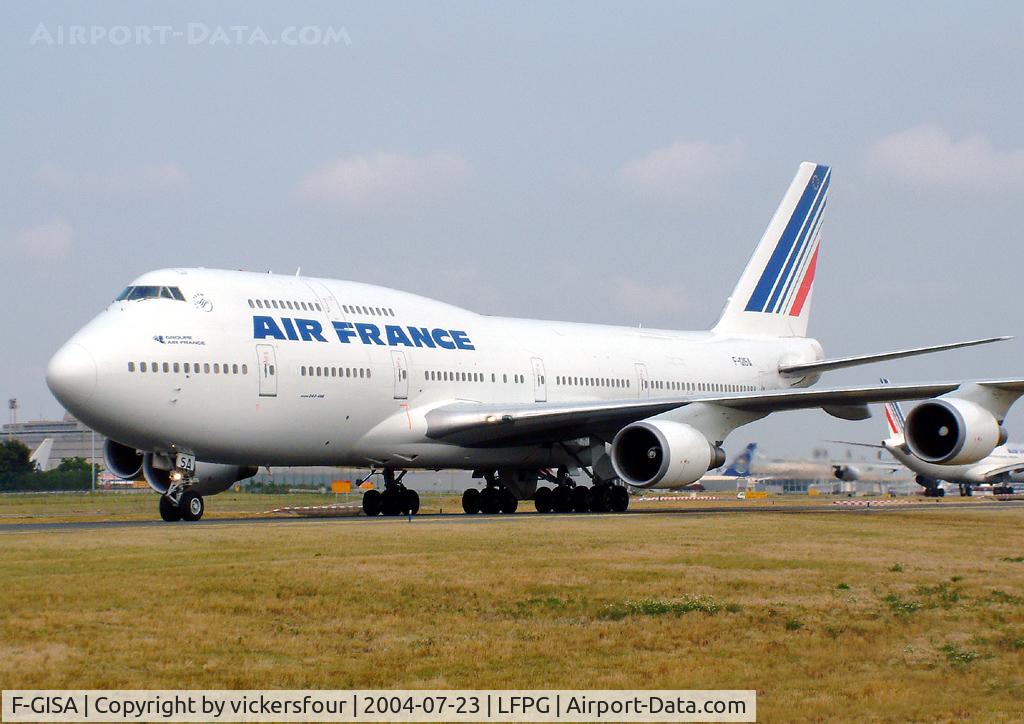 F-GISA, Boeing 747-428 (M) C/N 25238, Air France