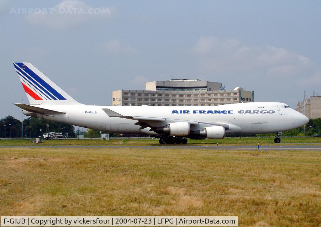 F-GIUB, 2002 Boeing 747-428F/ER/SCD C/N 33096, Air France
