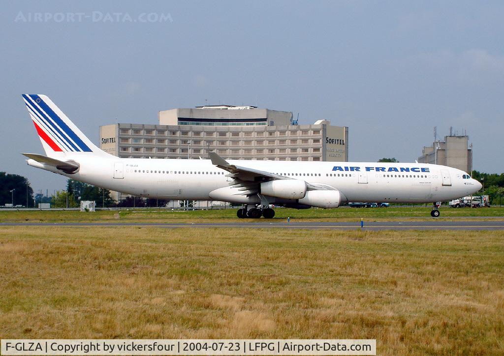 F-GLZA, Airbus A340-312 C/N 005, Air France