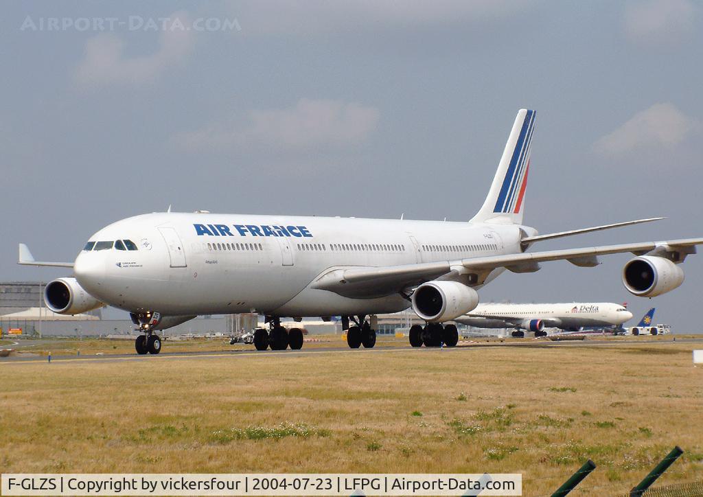 F-GLZS, 1999 Airbus A340-313X C/N 310, Air France
