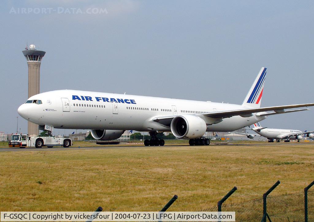 F-GSQC, 2004 Boeing 777-328/ER C/N 32727, Air France