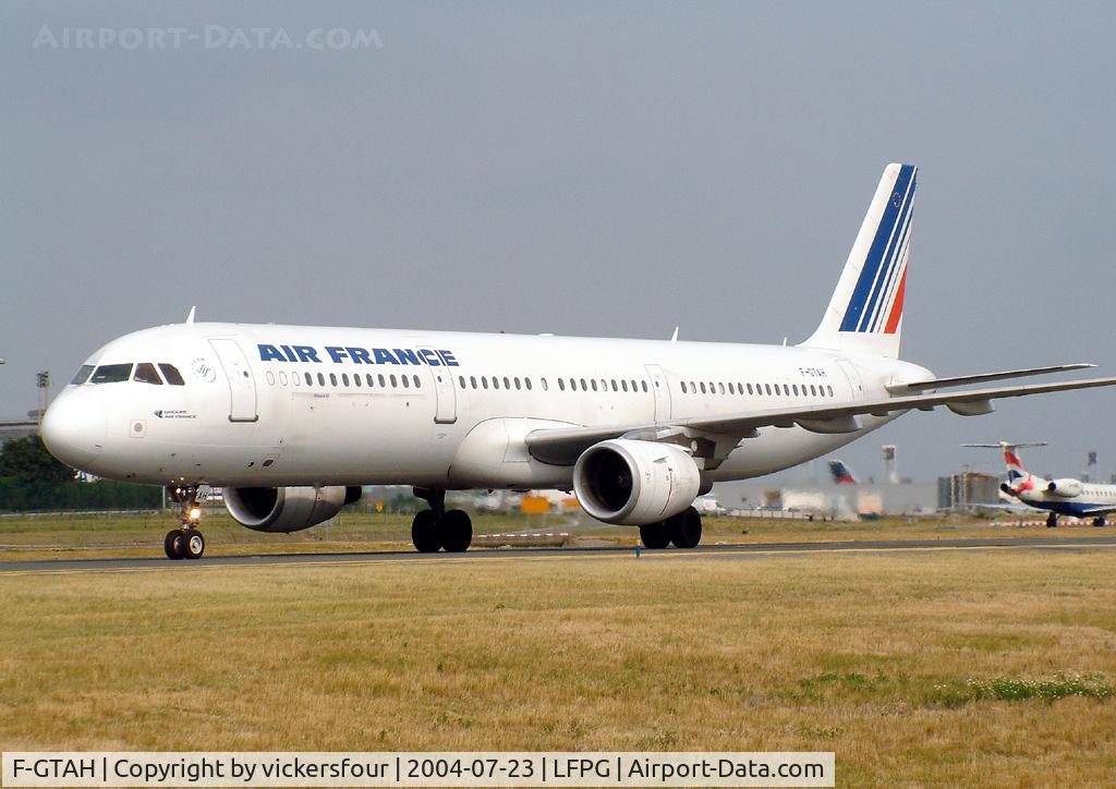 F-GTAH, 1999 Airbus A321-211 C/N 1133, Air France
