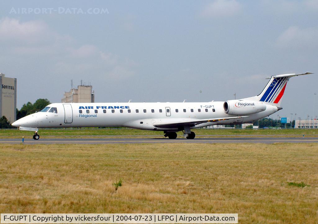 F-GUPT, 2000 Embraer ERJ-145LR (EMB-145LR) C/N 145294, Air France