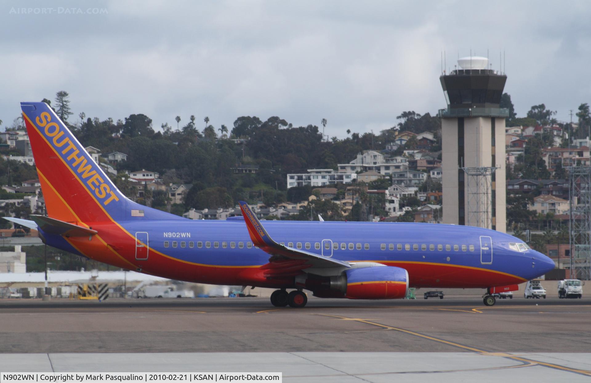 N902WN, 2007 Boeing 737-7H4 C/N 36615, Boeing 737-700