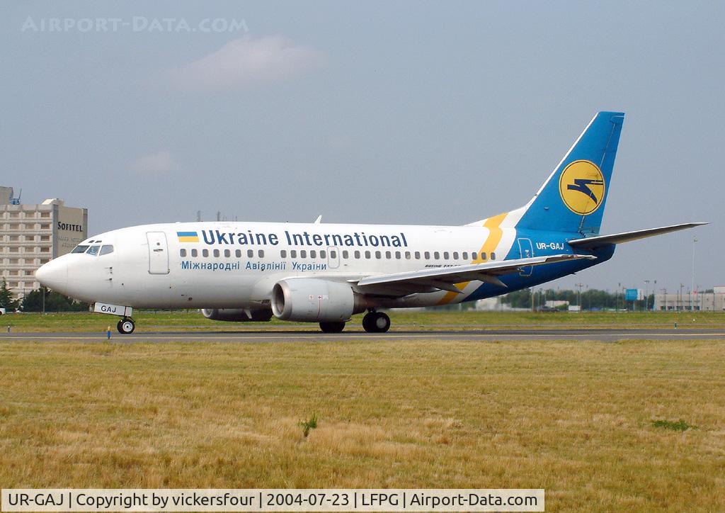 UR-GAJ, 1992 Boeing 737-5Y0 C/N 25192/2262, Ukraine International Airlines