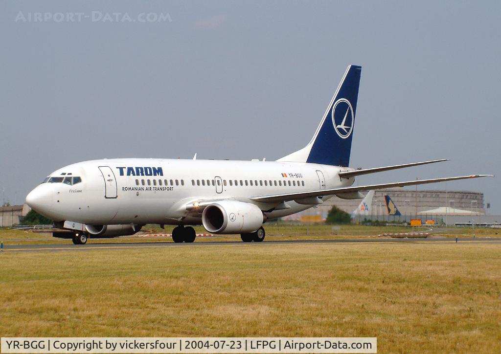 YR-BGG, 2001 Boeing 737-78J C/N 28442, Tarom