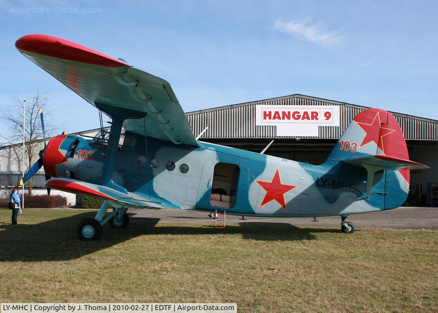 LY-MHC, Antonov An-2R C/N 1G215-33, Antonov AN-2R