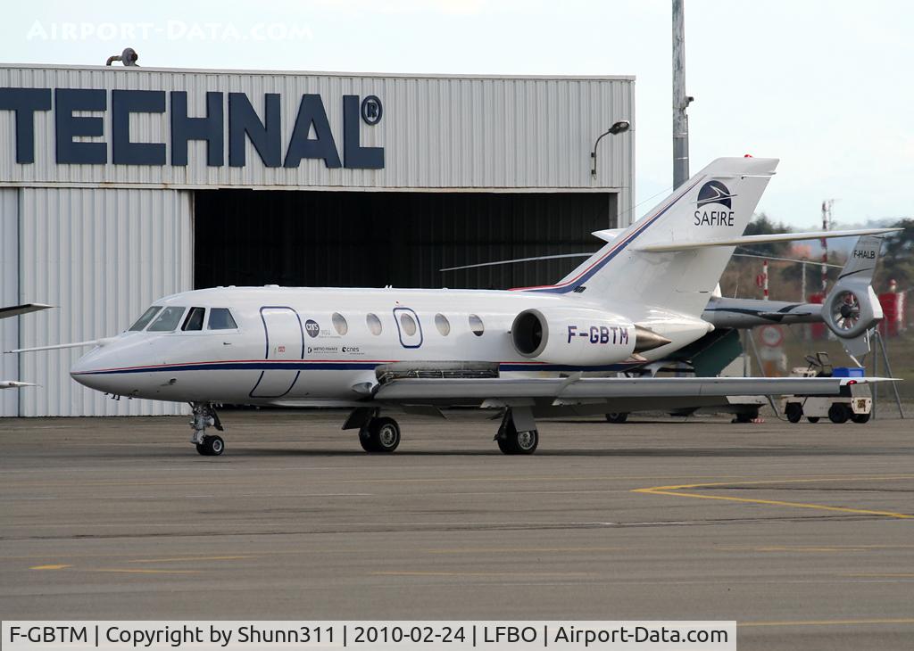 F-GBTM, 1980 Dassault Falcon 20GF C/N 397, Now with 'Meteorologie Nationale/SAFIRE' titles