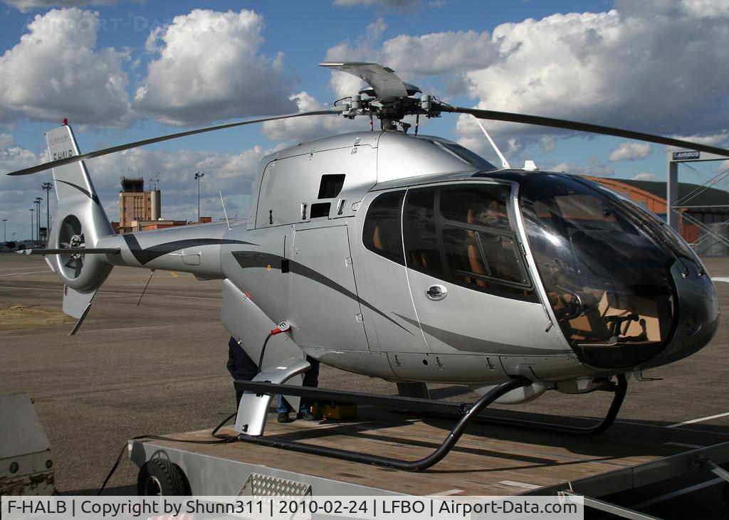F-HALB, 2004 Eurocopter EC-120B Colibri C/N 1394, Stand at his home base...